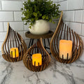 GlimmerDrop™ Candle Holder