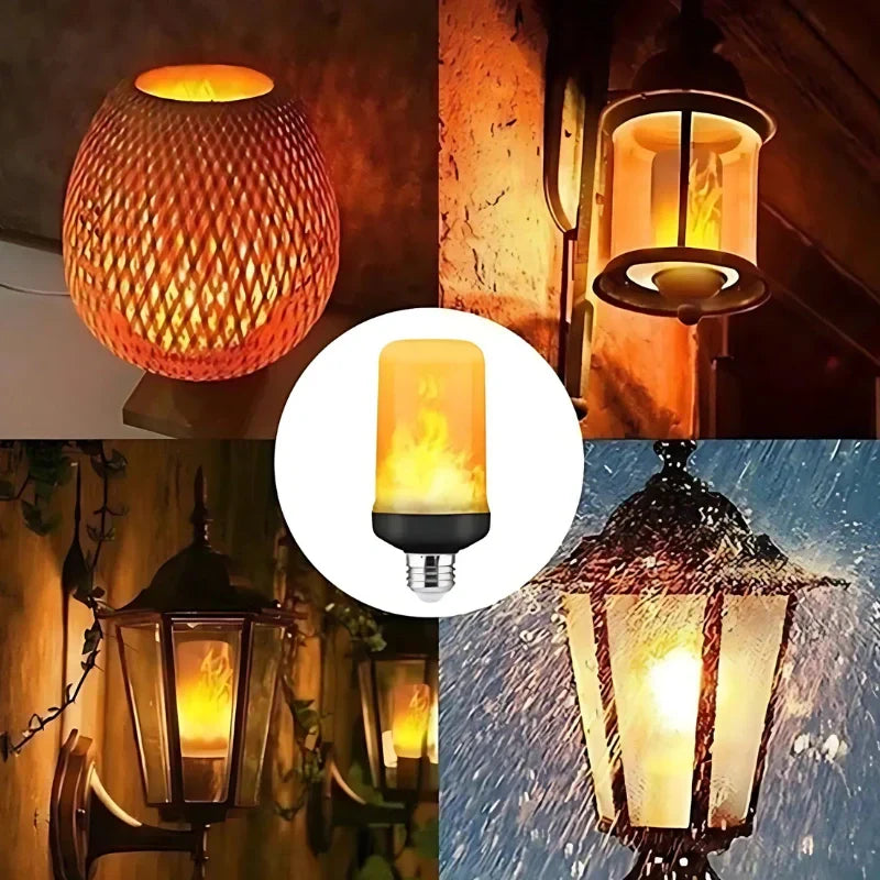 Flame-Effect LED Bulb