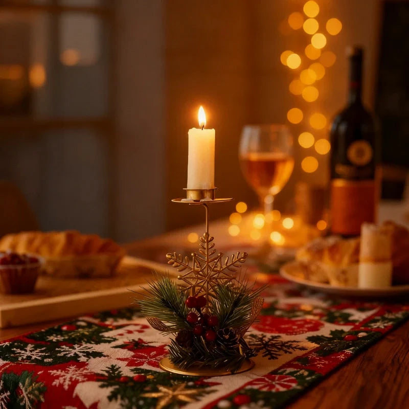 YuleGlow™ Candle Holder