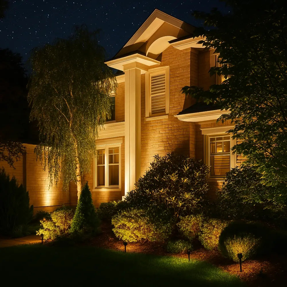 Solar Powered Garden Spotlight