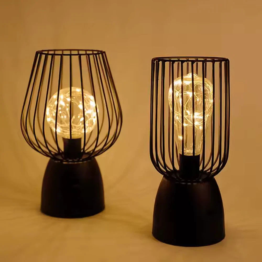 Radiant Iron Lamp