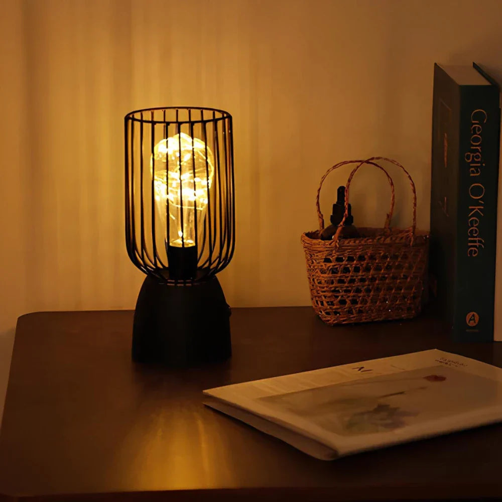 Radiant Iron Lamp